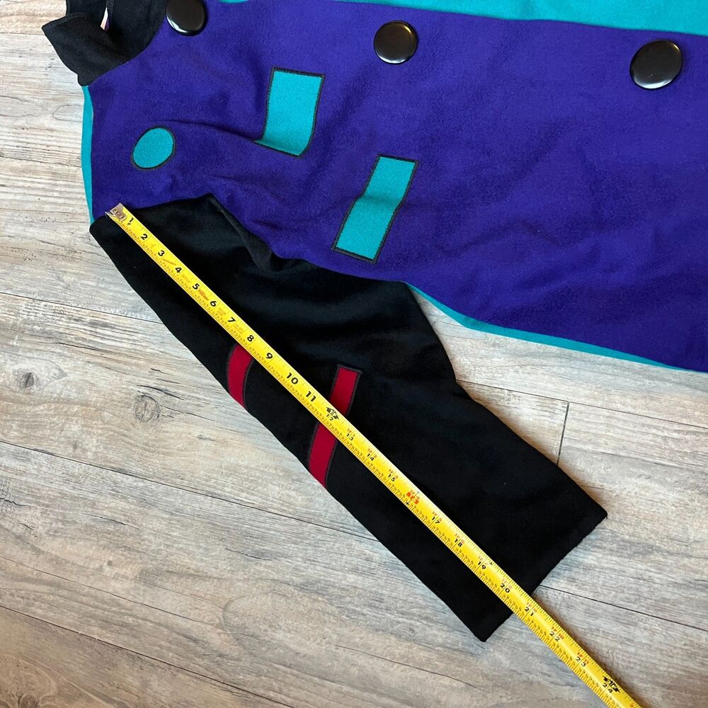 Vintage 80s Wool Coat Werable Art Marylou Ozbolt Storer Fibrearts Seatle P/Small - Picture 9 of 12